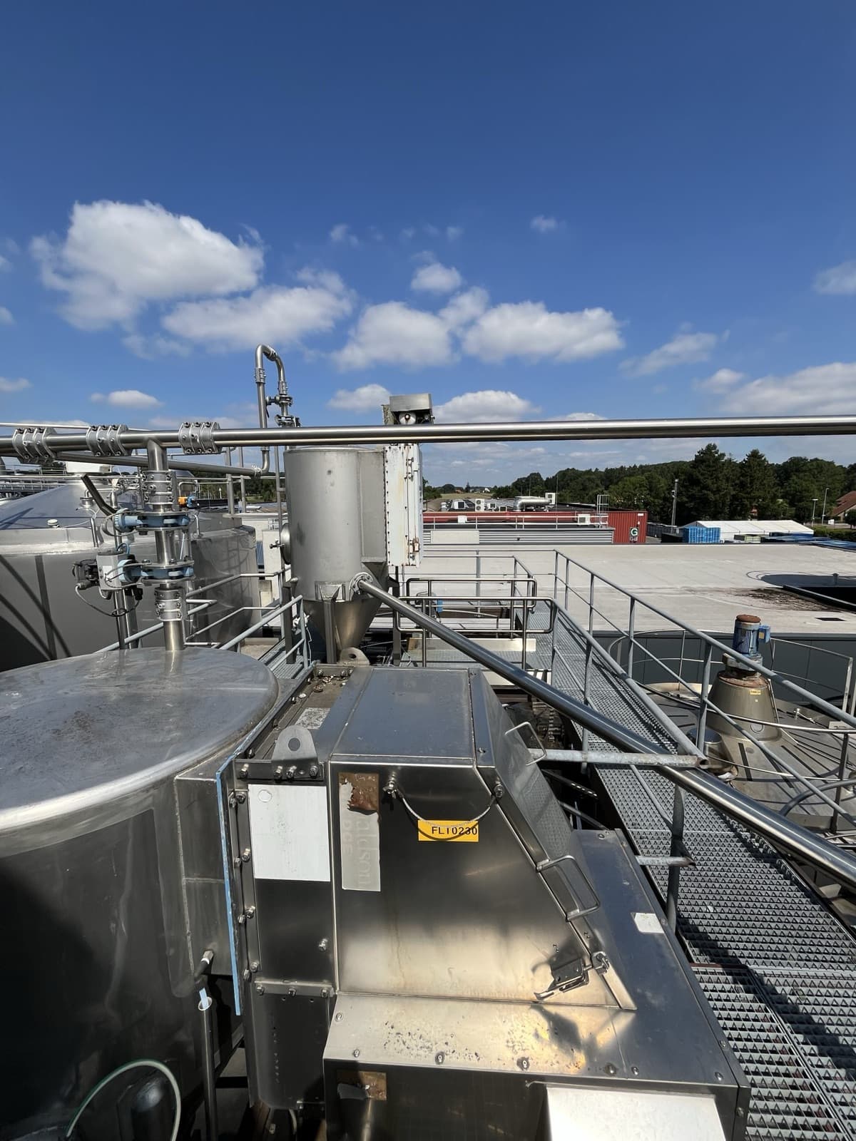 Overzicht van de tanks