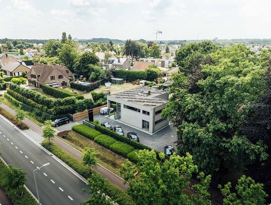 Omgeving van Lanicad West in Knokke-Heist