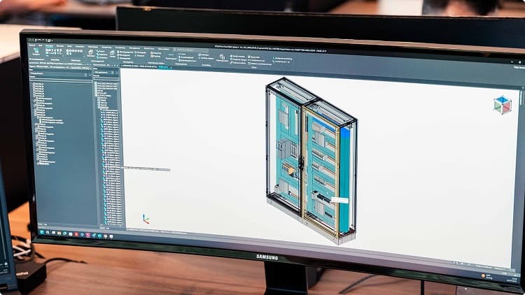 3D-kastmodel ter vergelijking met de as-built situatie